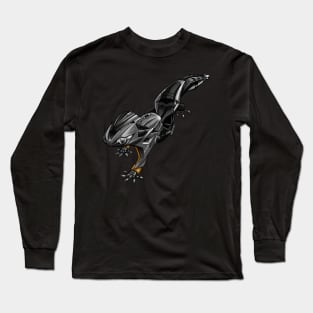 Triumph Daytona Gecko Black Long Sleeve T-Shirt